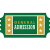 general admission ticket logo