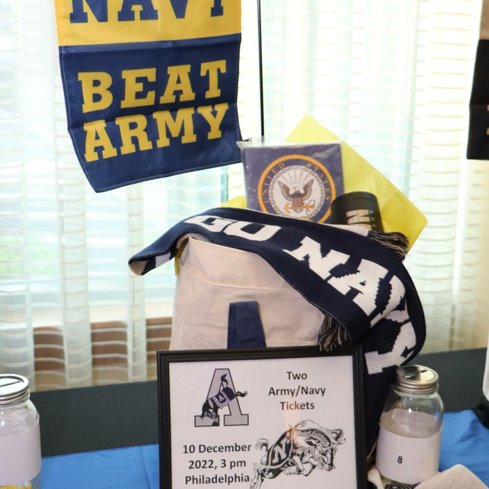 navy basket